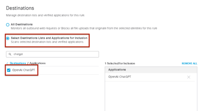 Prevent Data Leaks on ChatGPT using Umbrella