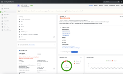 Cisco Identity Intelligence